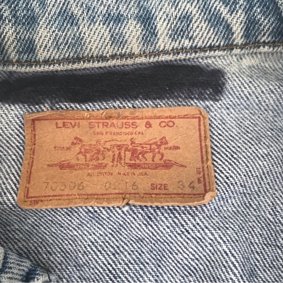 Vintage 80s/90s Levi’s Denim Jacket - Picture 4 of 7